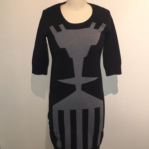 Mary Meyer knit sweater dress XS